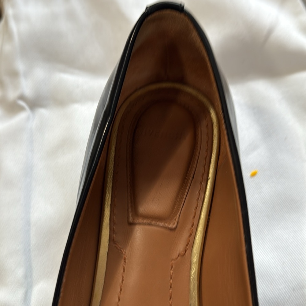 Givenchy Black Flats with Zipper Detail Size 7/7.5 - Picture 9 of 11